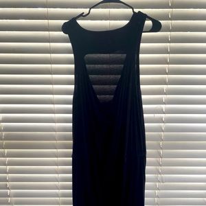 Chaser open back cut out dress